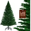 Casaria Kerstboom PE - Metalen Voet 180 cm   Groen