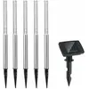 monzana Deuba Tuinlamp - Zonne energie Set van 5 Schemersensor IP44 - Wit