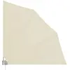 Deuba Balkonscherm - Vouwbaar 140x140cm Weerbestendig - Beige
