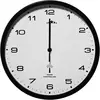 Deuba Horloge Murale radio pilotée Ø 31cm changement heure automatique - Noir