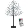 Monzana Kerstverlichting Kersenbloesem - 180cm Timer IP44 - Koud Wit