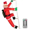 Monzana LED Kerstman 240cm - Binnen/Buiten   Incl. Afstandsbediening