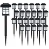 monzana Set de 24x lampes solaires LED Lumière pour jardin balon terrasse