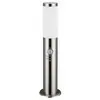 Monzana Buitenlamp   met Bewegingsensor RVS E27 - IP44 Zilver