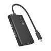 Icy Box IB-AD1030-C (HDMI, 20 cm), Adaptateur données + vidéo, Noir