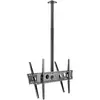 Hagor HA DH Duo L (Plafond, 75", 70 kg), Support mural TV, Noir