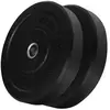 GORILLA SPORTS Paire de poids olympiques Hi Temp de 20 kg - Avec absorbeur de chocs