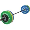 GORILLA SPORTS Set d'haltère Olympique Premium avec disques Bumper 140 kg