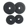 GORILLA SPORTS Lot de disques en plastique : 2 x 5 KG + 2 x 10 KG - 50/51 mm