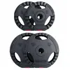 Gorilla Sports Halterschijven 30 kg - 2x5 + 2x10 kg - Gripper Kunststof - 50 mm