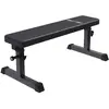 Banc plat ajustable Noir Gorilla Sports
