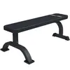 Banc de musculation plat Blanc/Noir Noir Gorilla Sports
