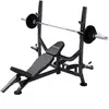Banc Musculation PRO avec Support et Barre d Haltères Olympia 60 KG MA...