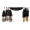 Cordial CML8-0FV5C Intro multikabel 8x XLR female - 8x 6.3mm TRS jack 5m