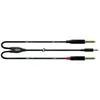Cordial Câble Y Jack 3.5 ST / 2 x Jack Mono Gold 3m FairLine