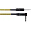 Cordial EI 3 PR-TWEED-YE Instrumentkabel 3 m - Instrumentenkabel