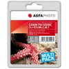 Agfaphoto apccli521setd cartouche d'encre noir bleu rose jaune