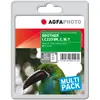 AgfaPhoto - Pack de 4 - noir, jaune, cyan, magenta - compatible - cartouche d'encre (alternative pour : Brother LC223VALPB) - pour Brother DCP-J4120, J562, MFC-J4625, J480, J5320, J680, J880; Business Smart MFC-J4420