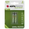 Agfaphoto Oplaadbare Micro AAA 2 stuks Batterij