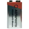 AgfaPhoto Alkaline Power 6LR61, MN1604 alcaline 9 V Bleu