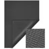 WILTEC Bâche solaire à bulles pour piscine 5x8m Noire Protection Couverture Chauffage de piscine