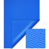 WILTEC Bâche solaire à bulles pour piscine 4x6m Bleue Protection Couve...