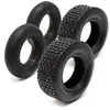 WILTEC Lot 2 Pneus 2 Chambres air Tondeuse autoportée 15x6.00-6 4PR Valve coudée Chariot Diable Brouette