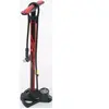 CONTEC Pompe à vélo Air Support pour Toutes Les valves jusqu'à 10 Bar 2018, Couleur:Rouge