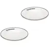 Petromax emaille bord wit Ø 18 cm 2 stuks