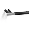 Decor Walther Toiletrolhouder - CLUB TPH1, mat zwart/chroom.
