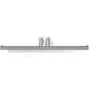 Decor Walther Mikado dubbele toiletrolhouder rvs