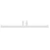 Decor Walther Mikado toiletrolhouder - MK TPH2, mat wit.