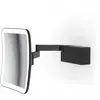 Decor Walther Cosmetische LED spiegel - BR VISION S 5x, mat zwart.