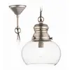 LOBERON Hanglamp Jule antiekzilverkleurig/helder
