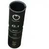 BySchulz zadelpenvulbus alu 27.2-30.2mm/120mm zwart