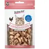 Dokas - Coeurs de poulet séchés congelés pour chats - 1 x 15 g