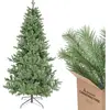 SALCAR Sapin de Noël Artificiel 210 cm avec Pied   1644 Branches (1002...