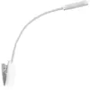 PRIOS - Klemlamp- met touchdimmer - 1licht - ABS, polycarbonaat - H: 5...