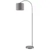 Lindby - Lampadaire 'Keriba' en métal pour salon & salle à manger