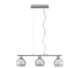 LUCANDE Suspension en verre à intensité variable 'Kaiya' en métal pour salon & salle à manger