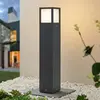 LUCANDE Luminaire extérieur à intensité variable 'Dewari' en aluminium