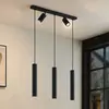 LINDBY Suspension à intensité variable 'Sanad' en métal pour salon & salle à manger