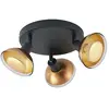 Lindby - buitenspot - 3lichts - Ijzer, glas - H: 15.9 cm - GU10 - matz...