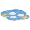 Lindby - Plafonnier à intensité variable 'Thorke' en métal pour chambre d'enfant