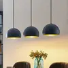 Lindby - hanglamp - 3lichts - Staal - H: 20 cm - E27 - zwart, goud