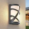 Lindby Applique Exterieur à intensité variable 'Femani' en aluminium