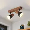 LINDBY Spot à intensité variable 'Tonja' en métal pour salon & salle à manger