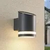 LINDBY Led Applique Murale Solaire 'Bentlas' en inox