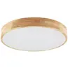 Lindby - plafondlamp hout - 5lichts - eikenhout, kunststof - H: 8 cm -...