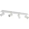 Lindby - buitenspot - 4lichts - Staal, aluminium - H: 16.5 cm - GU10 - wit zand